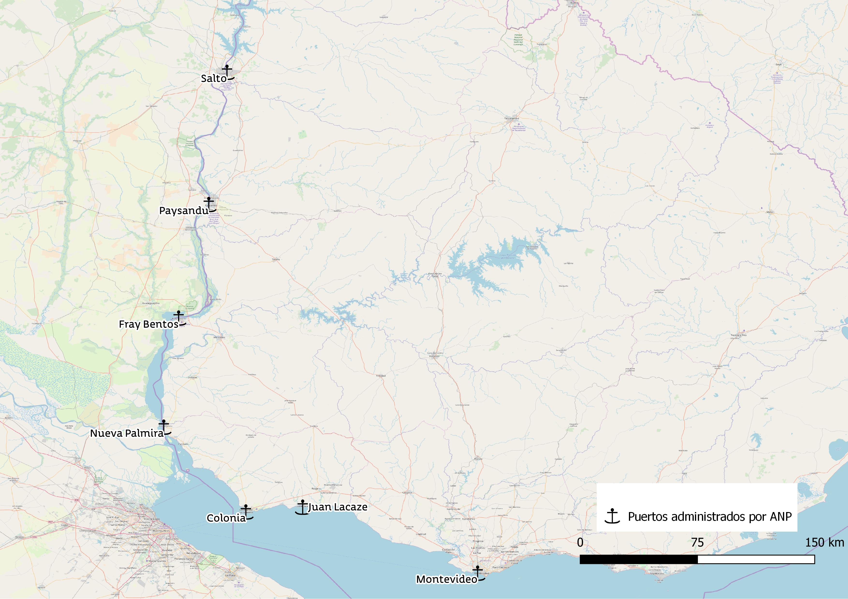 puertos ANP