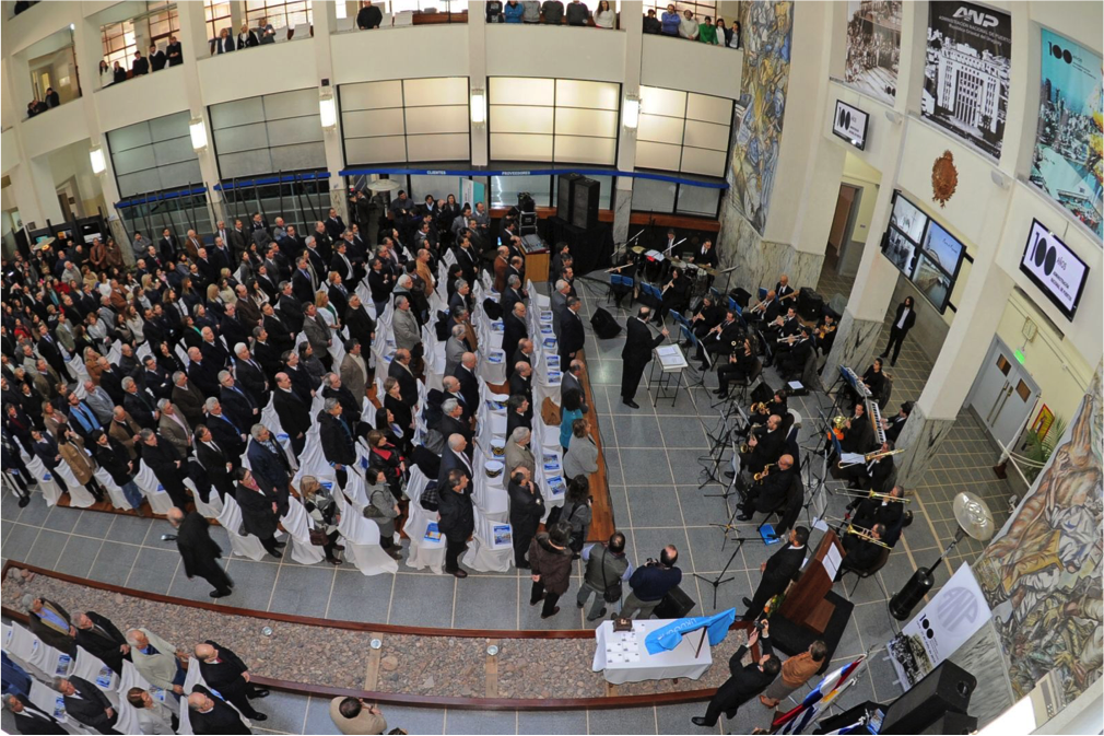 CONMEMORACIÓN DE LOS 100 AÑOS DE LA CREACIÓN DE LA ADMINISTRACIÓN NACIONAL DE PUERTOS (ANP)