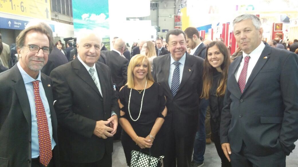 Inalog presente en la inauguración del stand de Uruguay en la feria Fruit Logistica