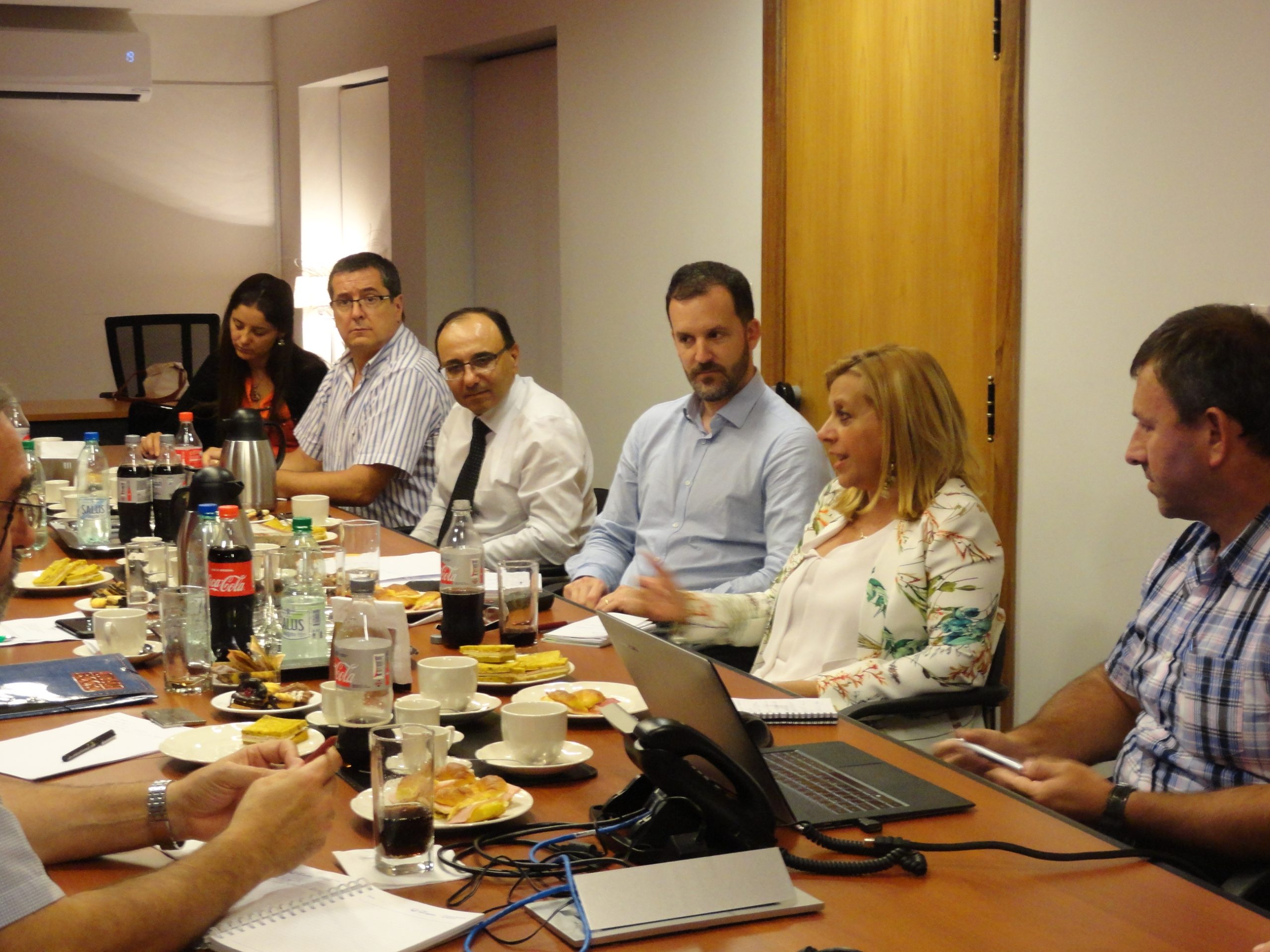 Visita al Consejo Directivo del subsecretario del MTOP Sr. Jorge Setelich