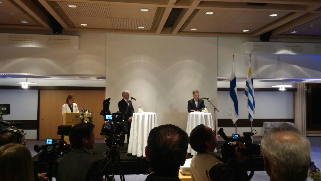 Recepción de la Embajada de Uruguay en Finlandia