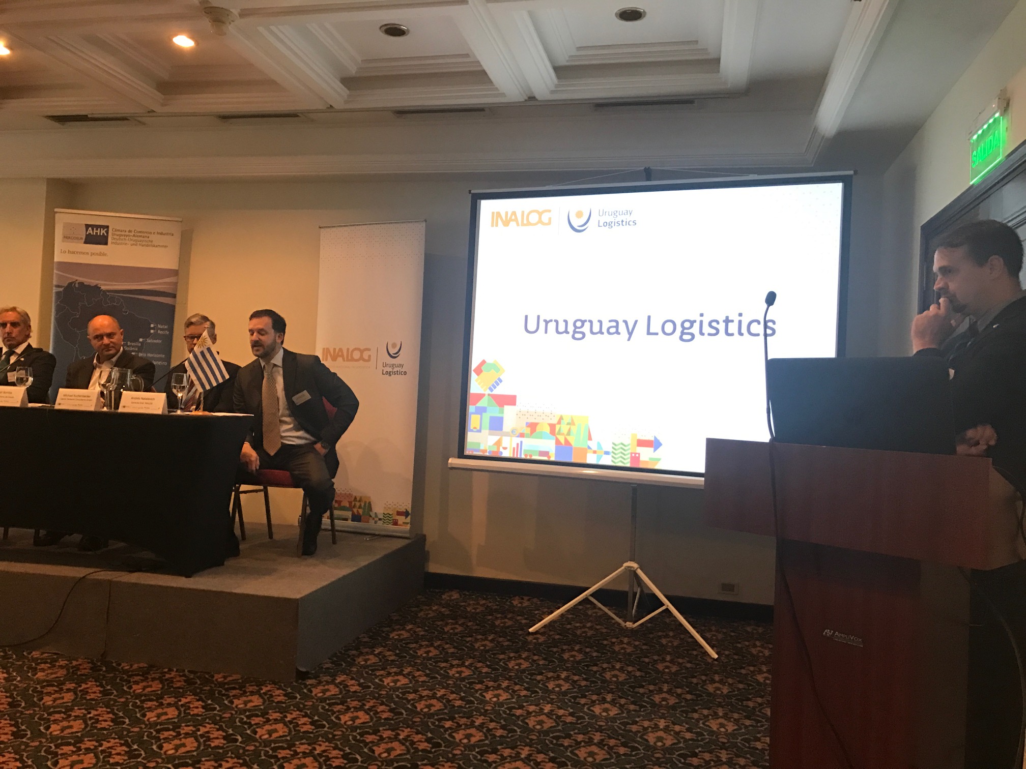 Autoridades y empresarios alemanes de transporte e infraestructura visitaron Uruguay