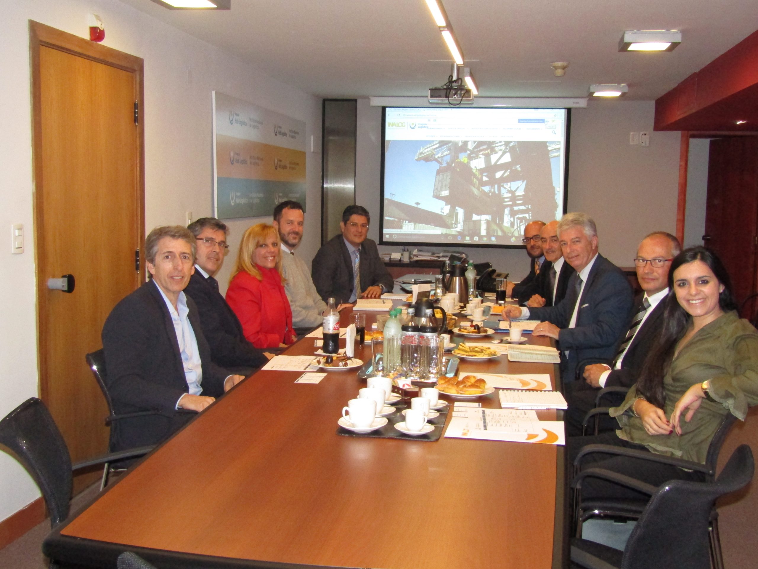 Visita delegación del Puerto de Barcelona