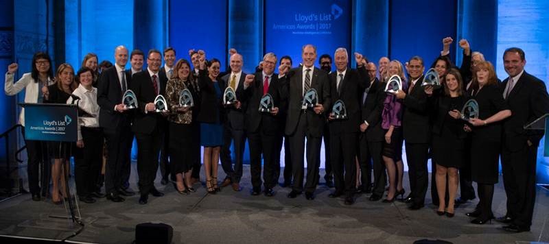 El Instituto de Capacitación del Centro de Navegación fue premiado en la ceremonia de entrega de los Lloyd’s List America Awards 2017