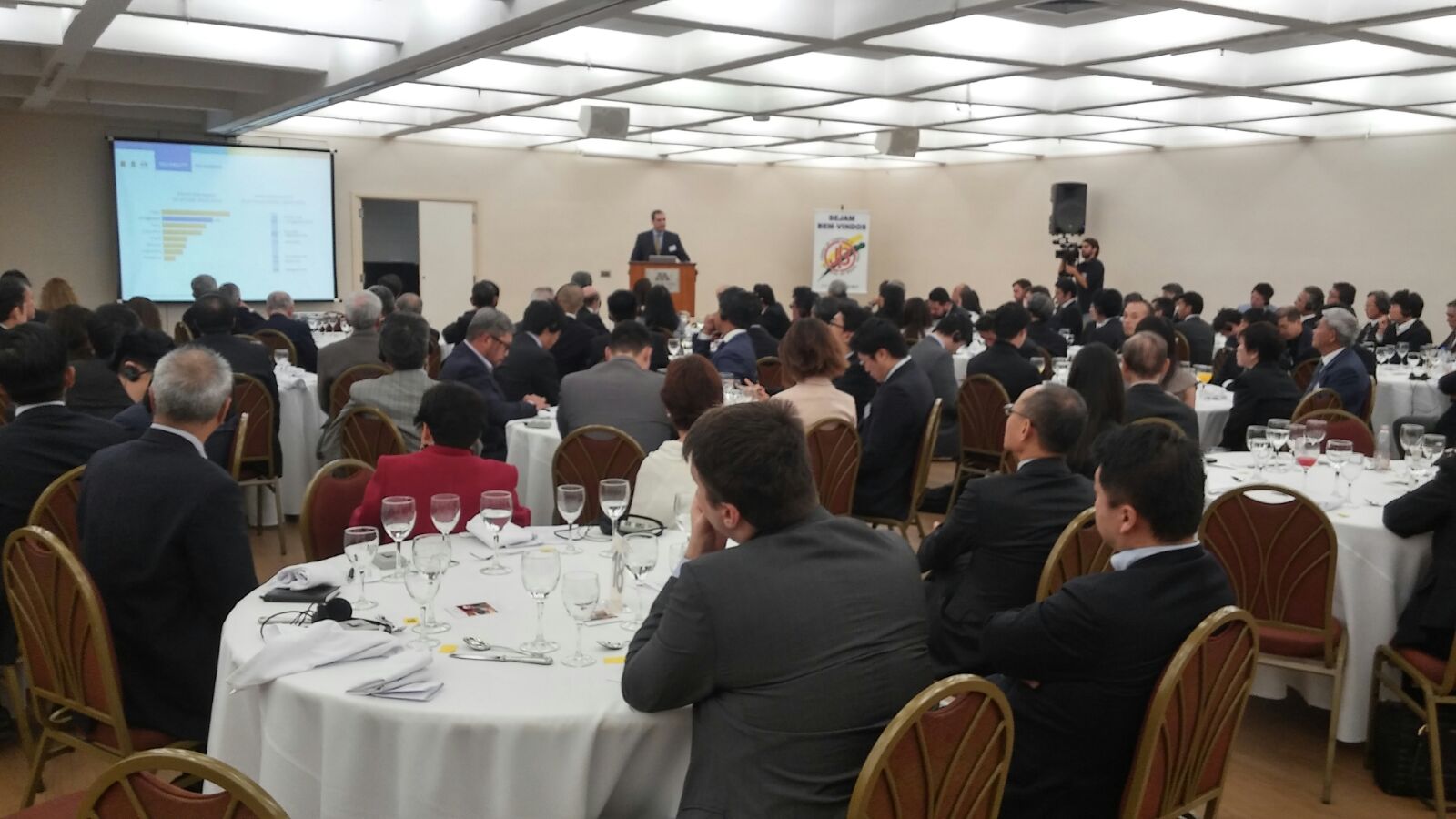 Almuerzo con empresas japonesas en San Pablo.