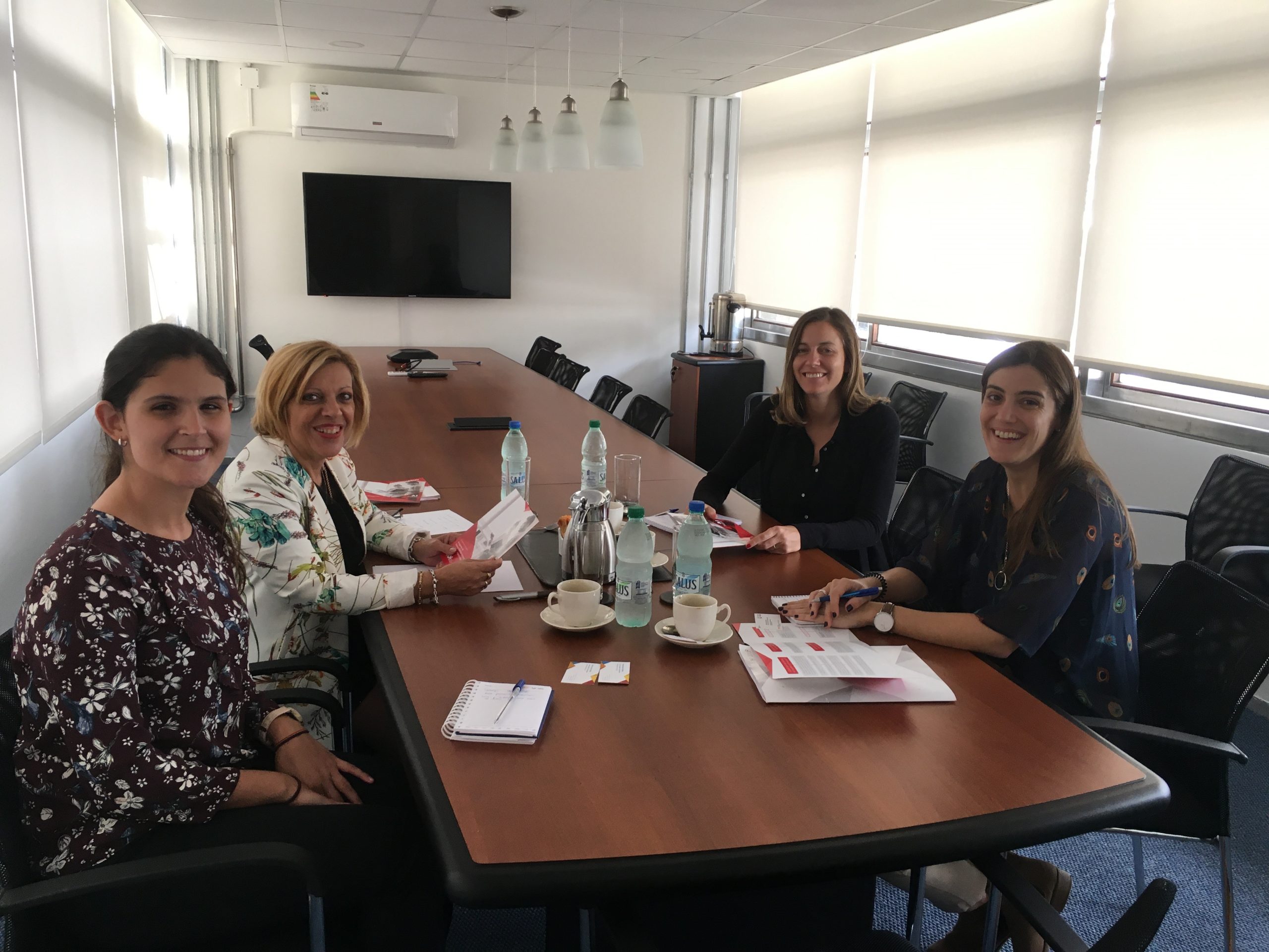 Visita de la Agencia Nacional de Desarrollo