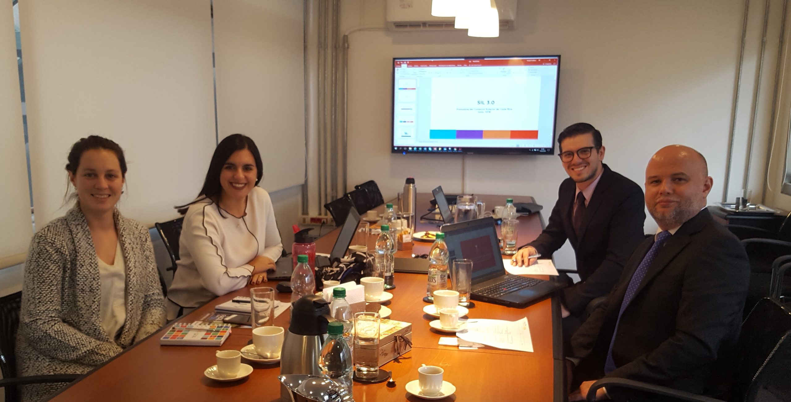 Visita técnica de miembros de PROCOMER, Costa Rica