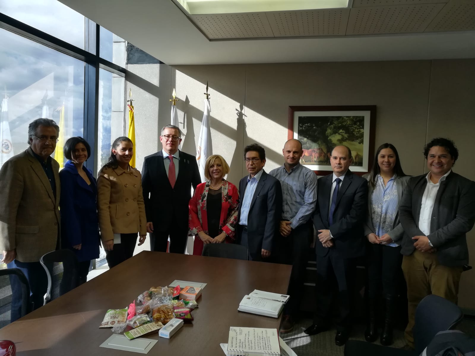 INALOG visita el Ministerio de Transporte de Colombia