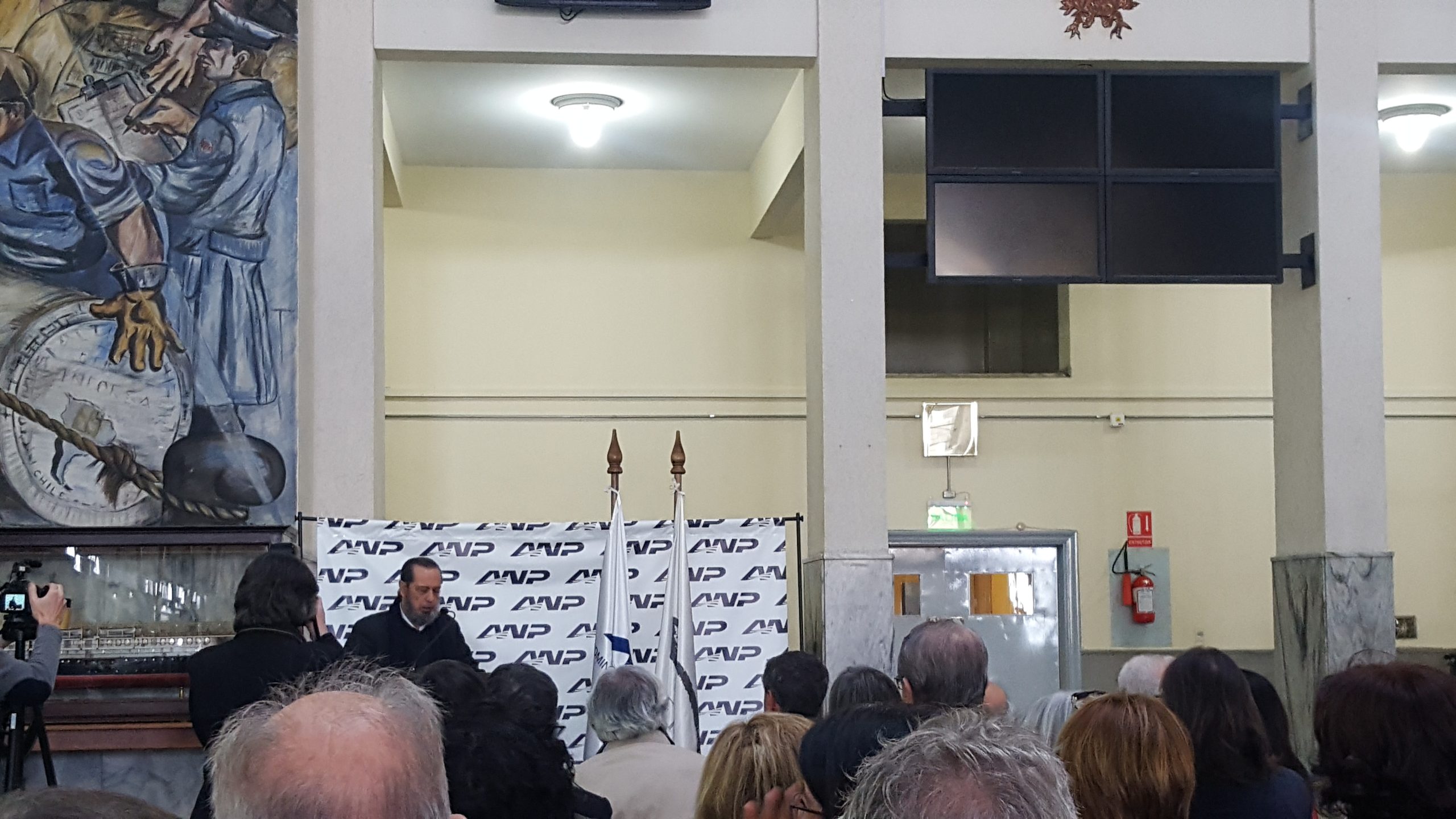 Ing. Alberto Díaz, Presidente de la ANP en el día del portuario y aniversario de la ANP