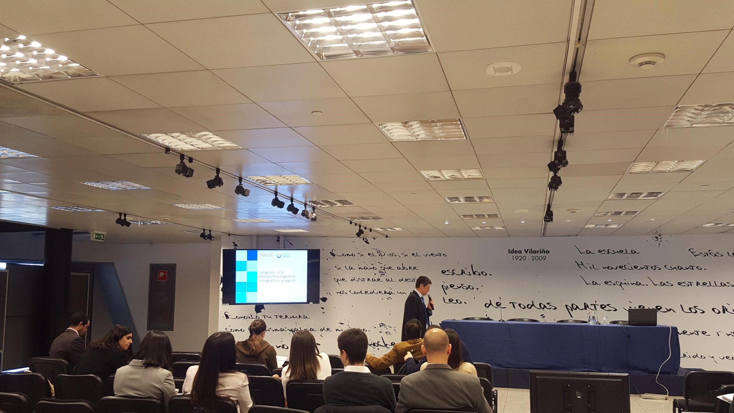 Presentación del INALOG en la EXPOLOG