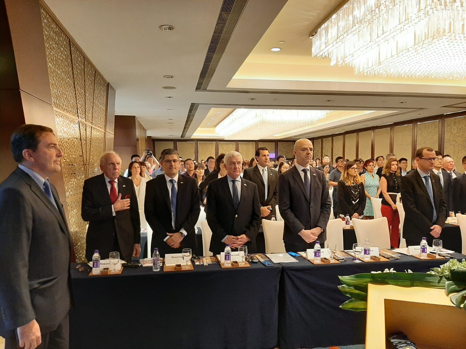 Inauguración de la semana de Uruguay y día Nacional de Uruguay en Beijing