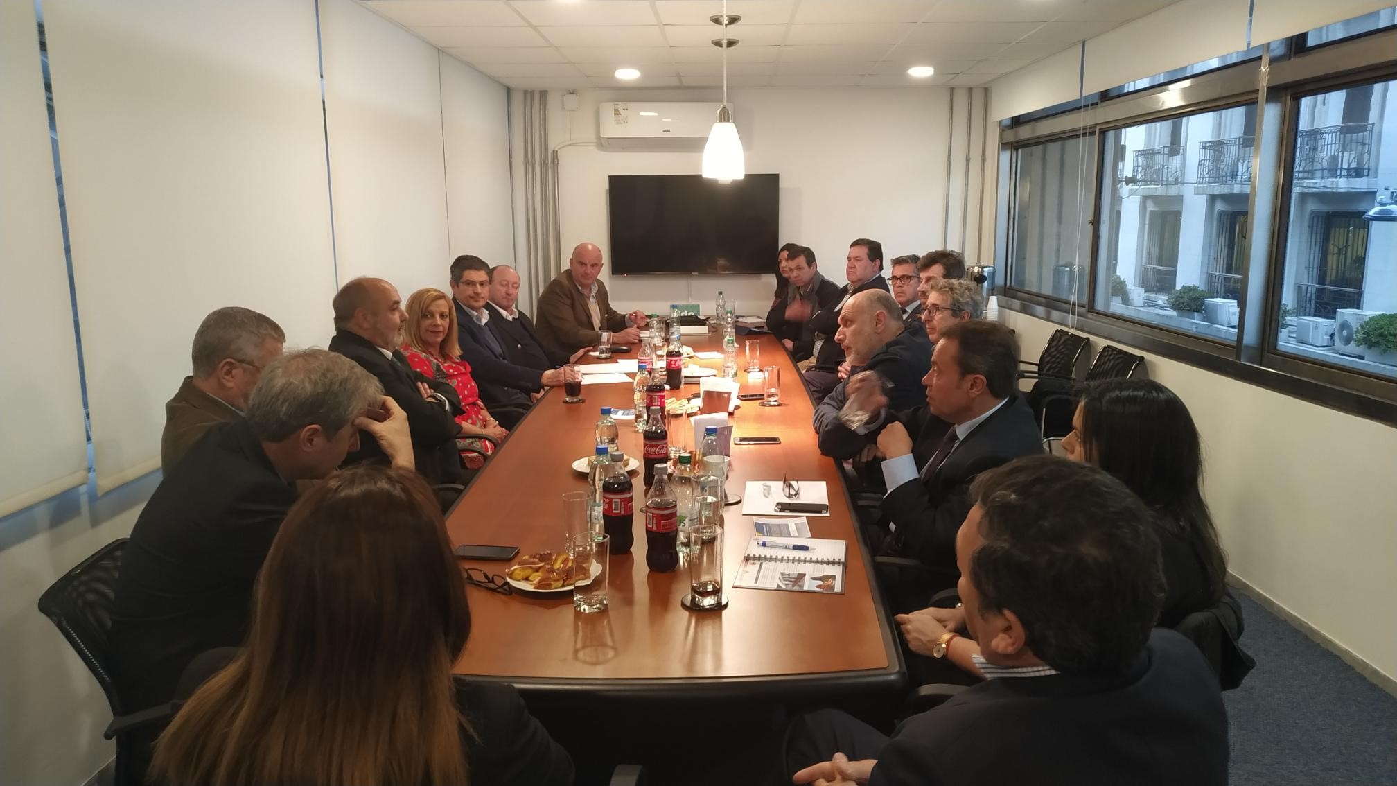 Visita de Cr. Jaime Borgiani Director de la DNA al Consejo Directivo