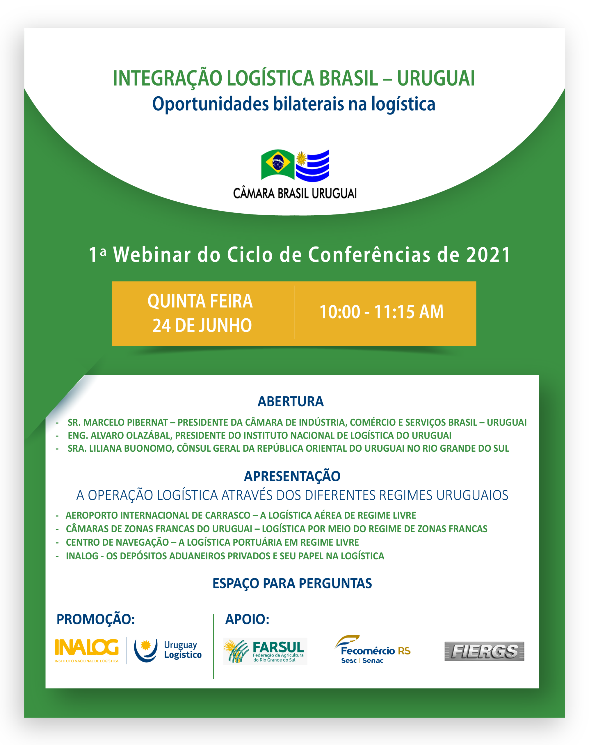 Integración Logística Brasil – Uruguay