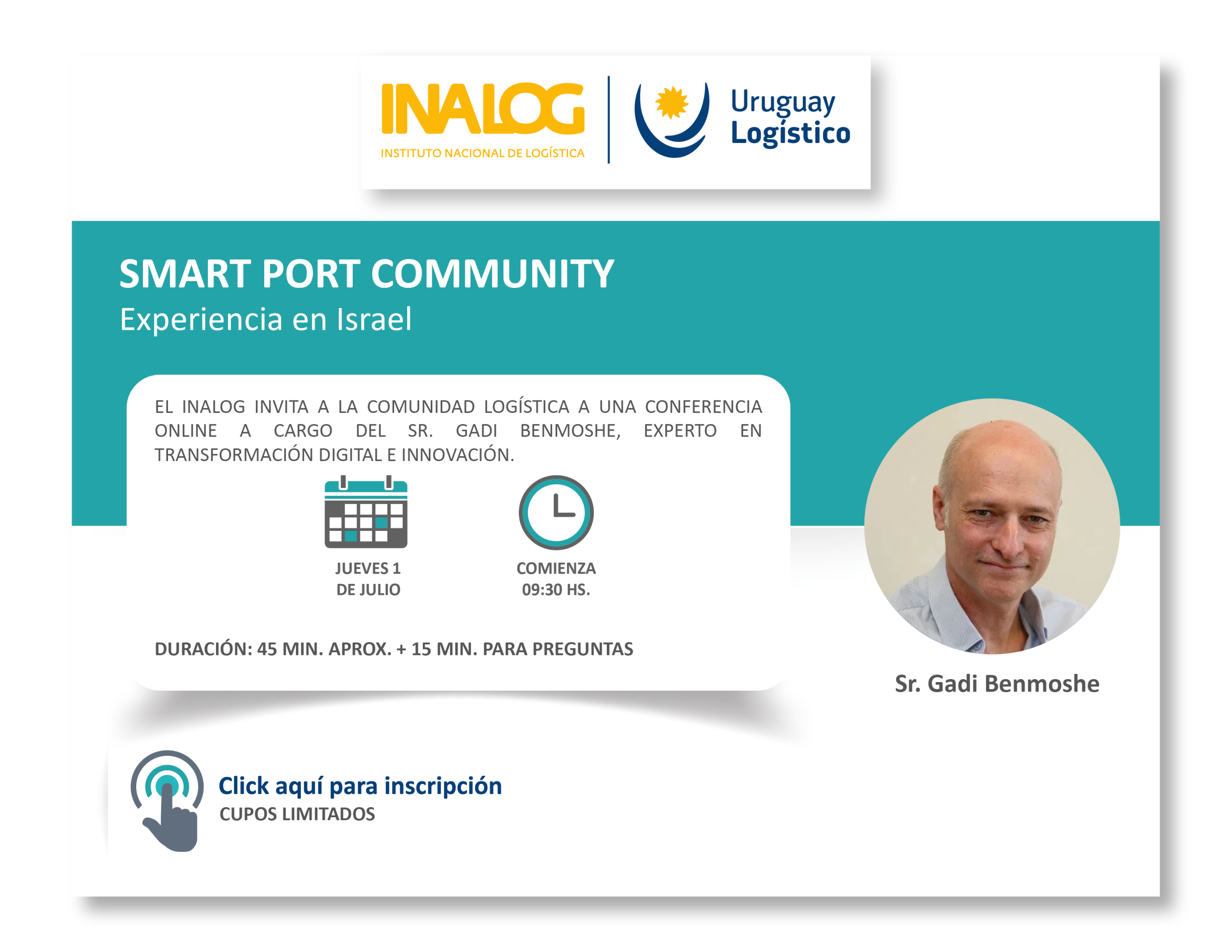 Smart Port Community – Experiencia en la comunidad portuaria de Israel