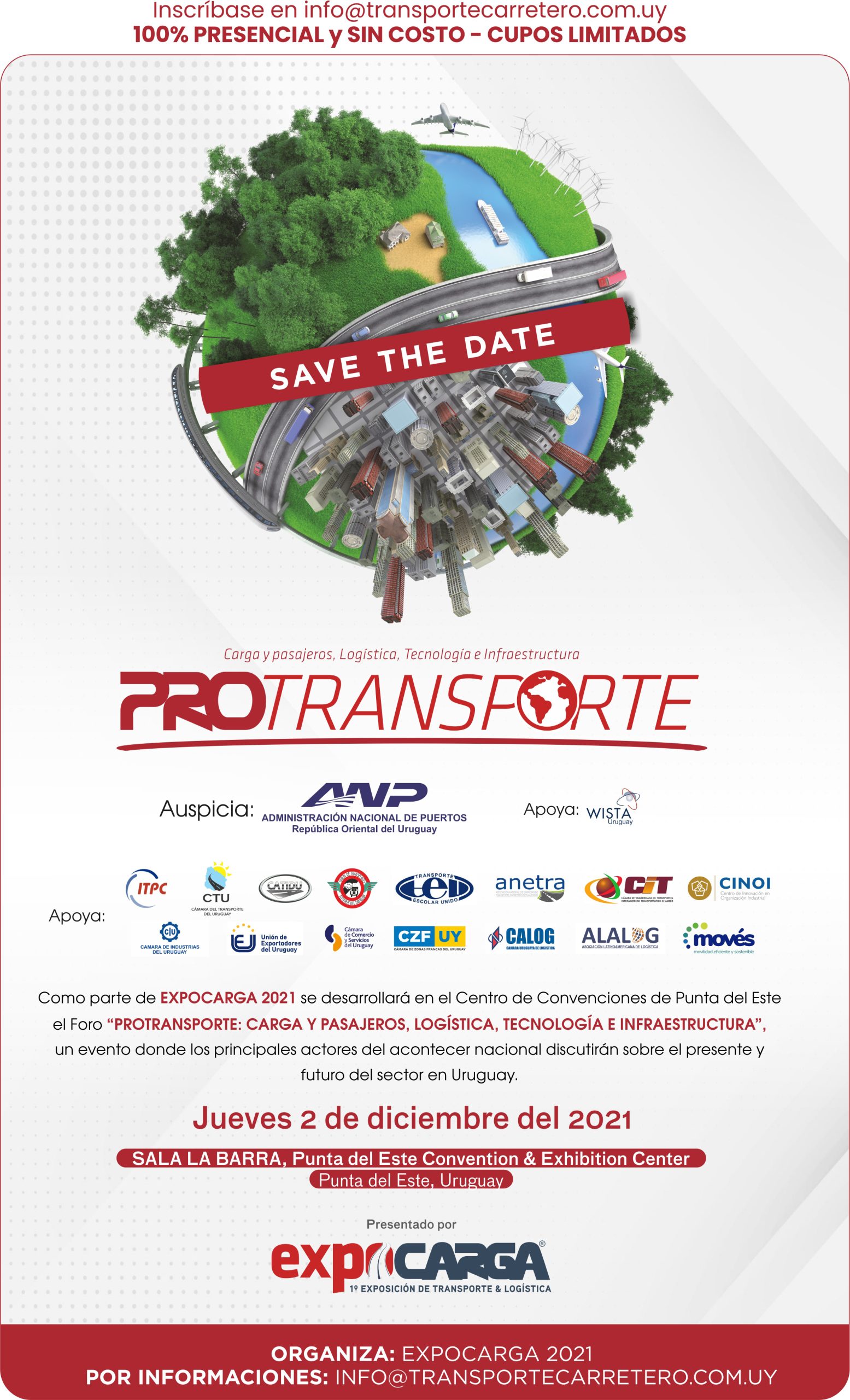 Feria Expo Carga. Participación en el foro Protransporte