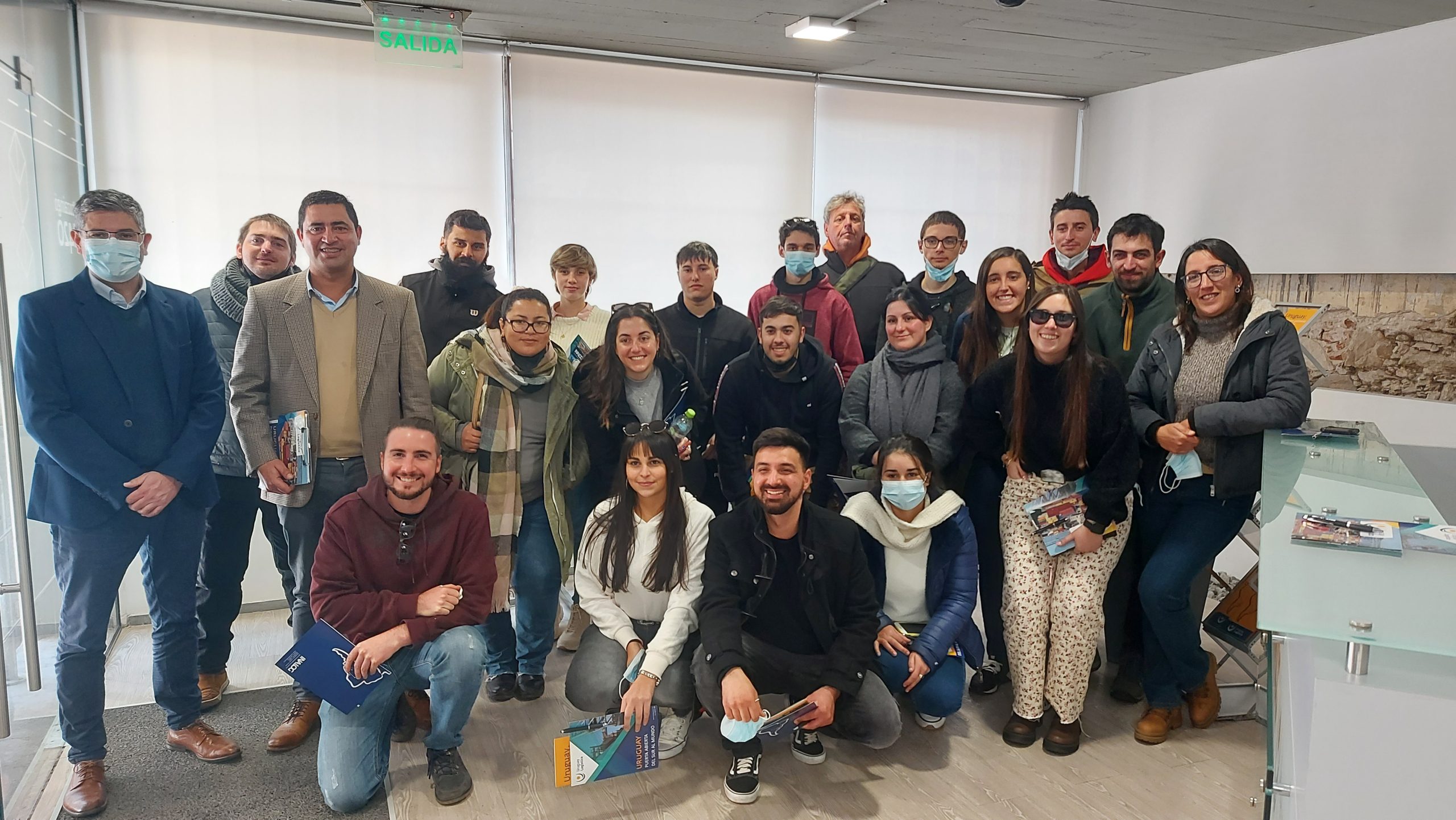 Visita de estudiantes de la Tecnicatura en Logística de la UTU de Canelones