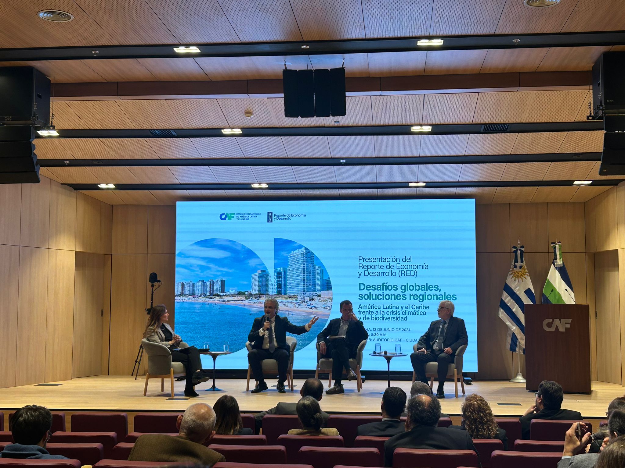 INALOG participa de la presentación del Reporte de Economía y Desarrollo de CAF 2023