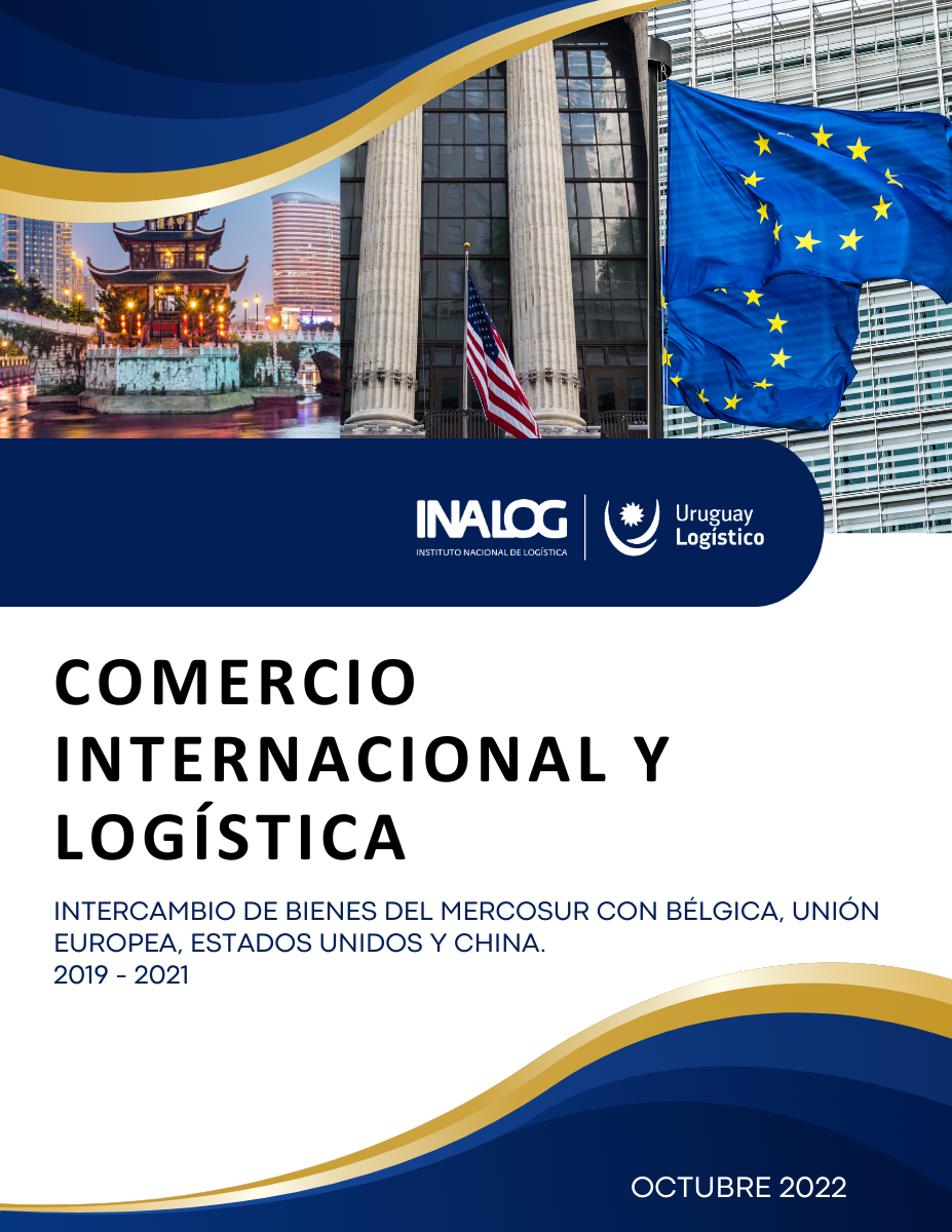 Comercio Internacional y Logística - Intercambio de bienes del mercosur con Bélgica, Unión Europea, EEUU y China 2019 - 2021
