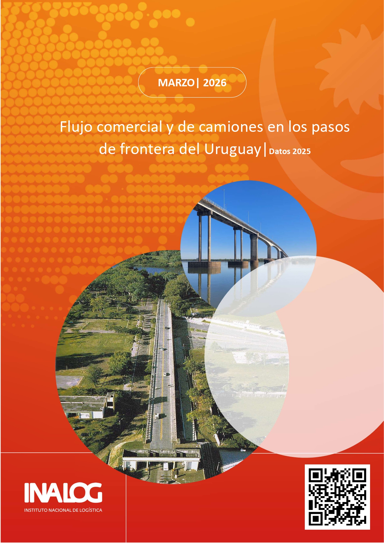 Flujo comercial y de camiones en los pasos de frontera del Uruguay